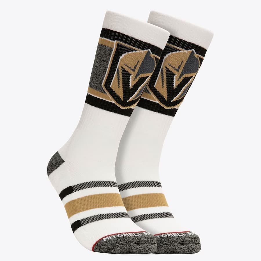 Спортивные носки Mitchell & Ness Vegas Golden Knights Power Play Crew Socks
