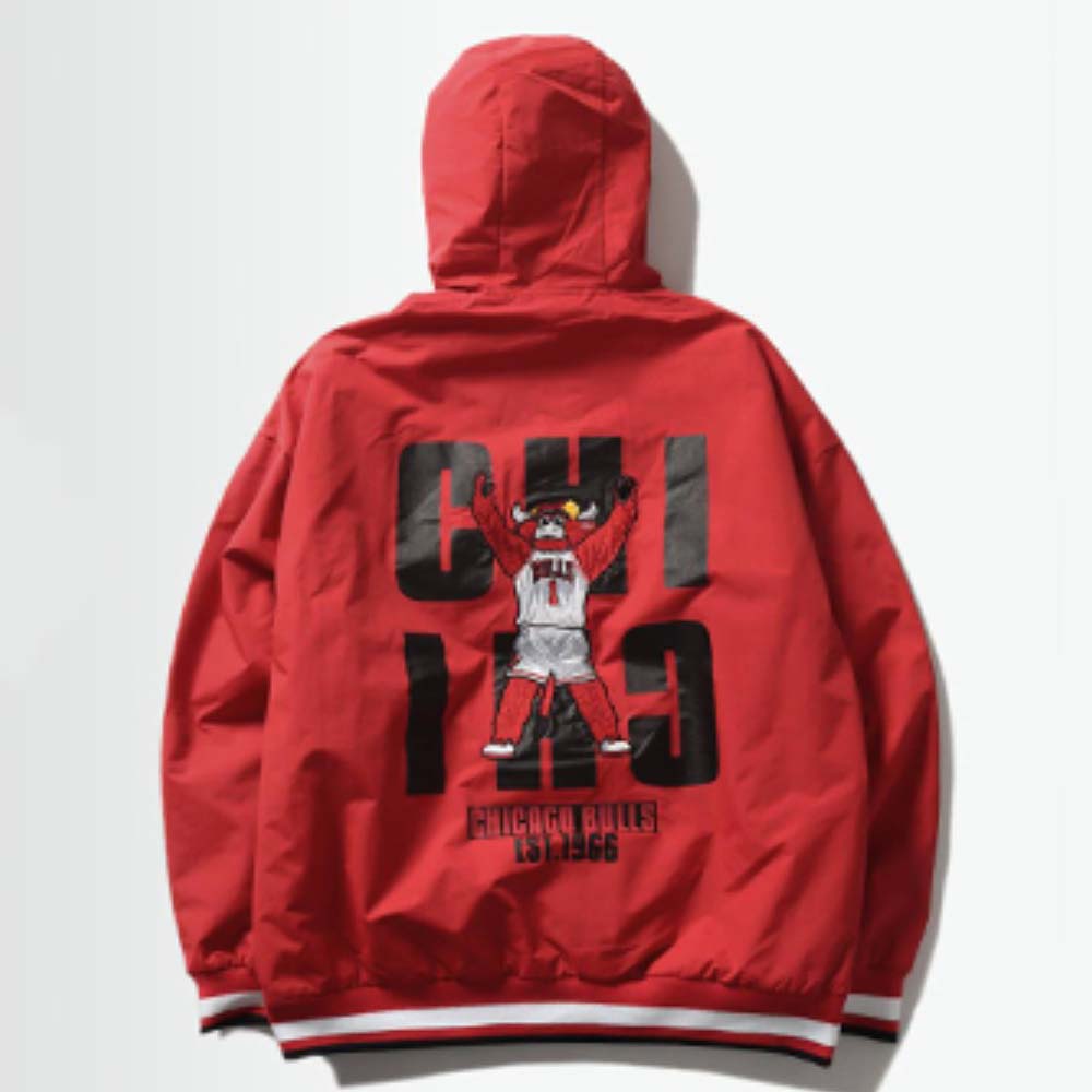 Анорак 2020 Chicago Bulls Red Anorak Mens