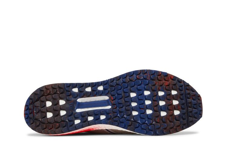 Кроссовки Adidas Solarthon Primegreen Spikeless Golf 'Grey Vivid Red'