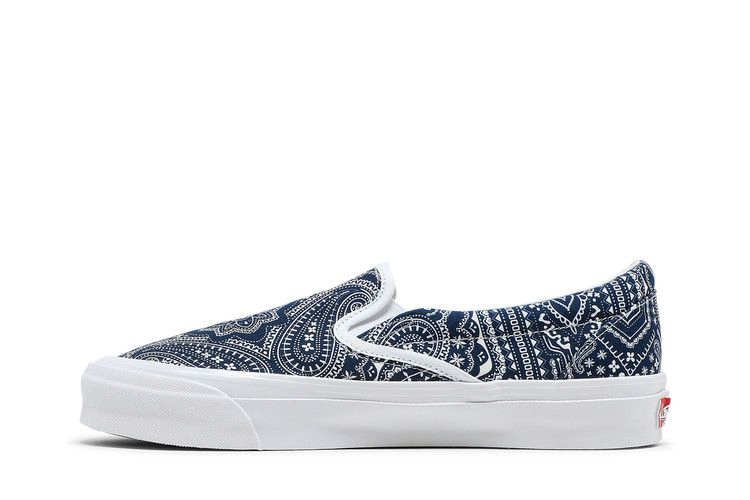 Кроссовки Vans Kith x Vault OG Classic Slip-On LX 'Paisley'