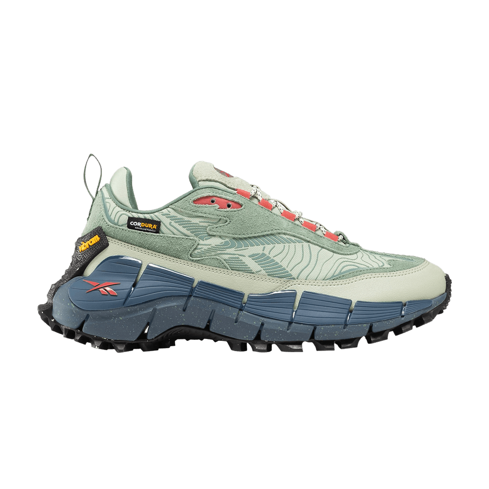 Кроссовки Reebok Zig Kinetica 2.5 Edge 'Vintage Green Astro Dust'