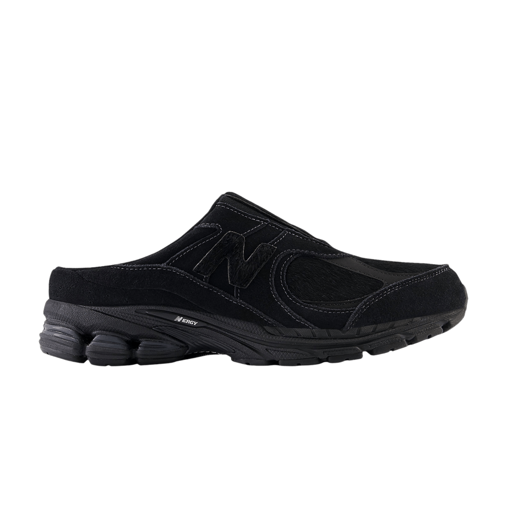 New Balance 2002R Mule 'Triple Black'
