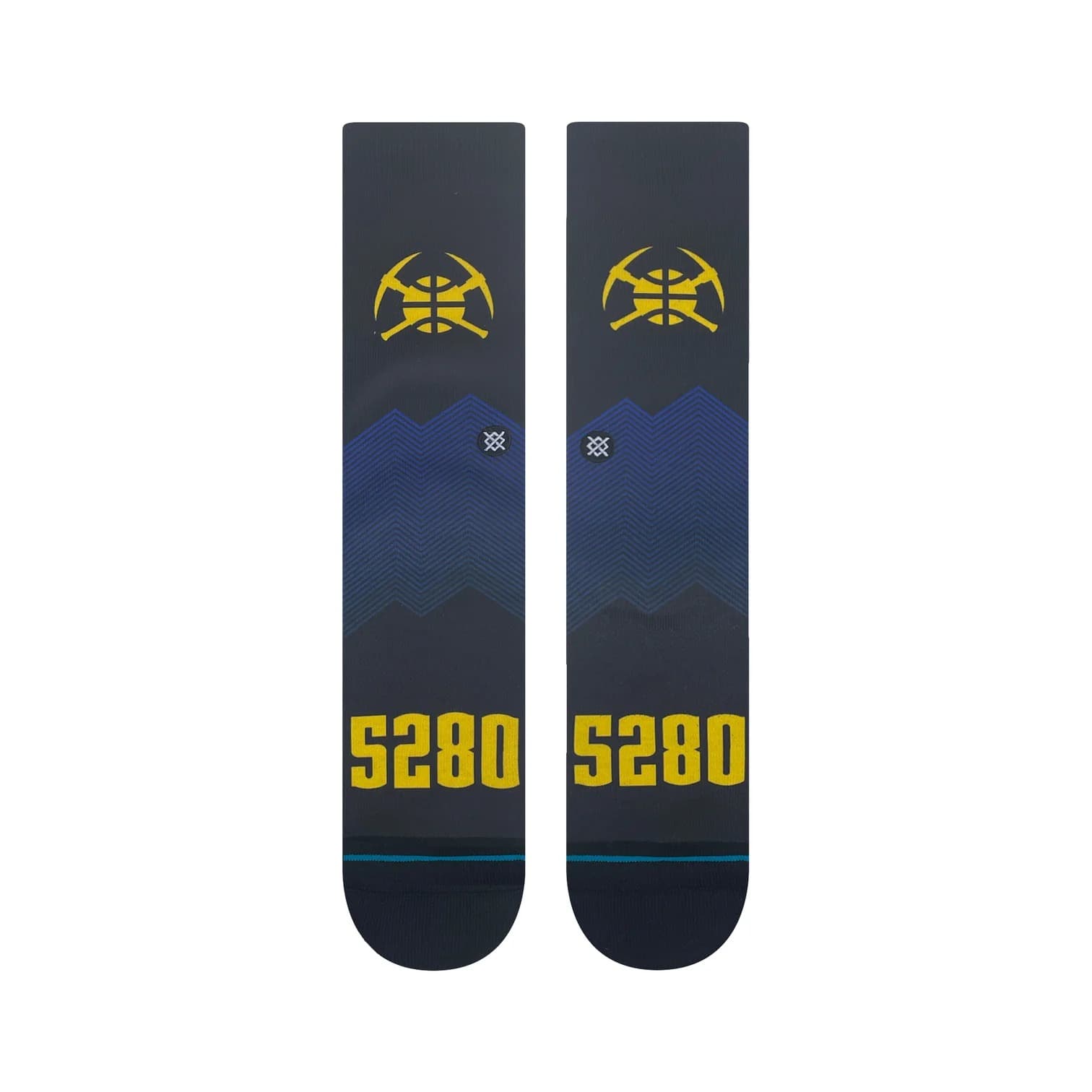 Спортивные носки Denver Nuggets 2024 City Edition NBA Socks