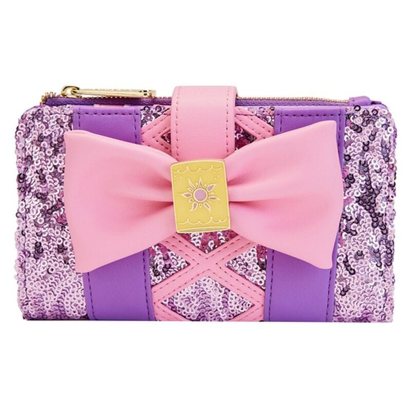 Rapunzel-Sequin-Glow-Flap-Wallet-1