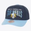 Mitchell-Ness-Navy-North-Carolina-Tar-Heels-Boom-Text-Pro-Vintage-Snapback-Hat-100x100