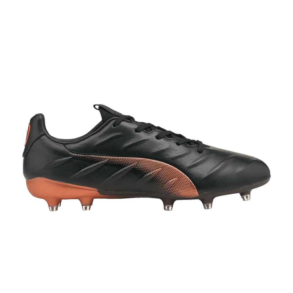Кроссовки Puma King Platinum 21 FG AG 'Black Neon Citrus'