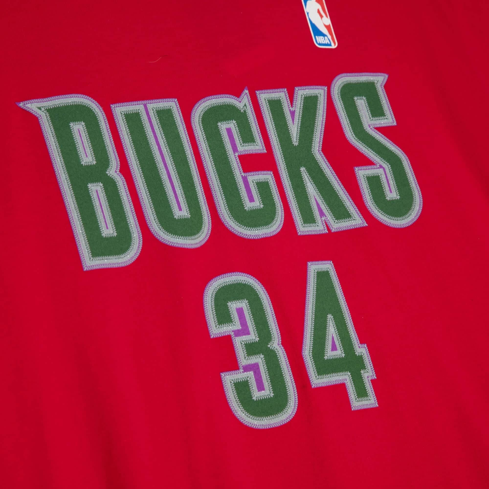 Футболка Mitchell & Ness Traditional Name & Number Tee Milwaukee Bucks 1996-97 Ray Allen