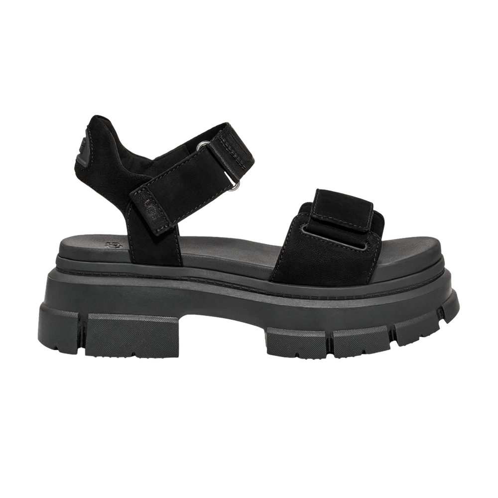 UGG Wmns Ashton Ankle Sandal 'Black'