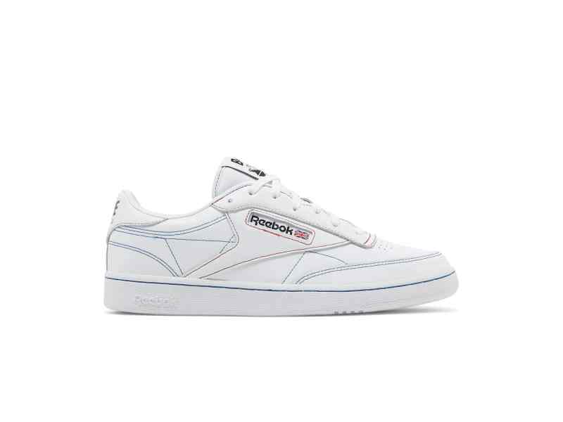 Кроссовки BAPE x Reebok Club C 85 White