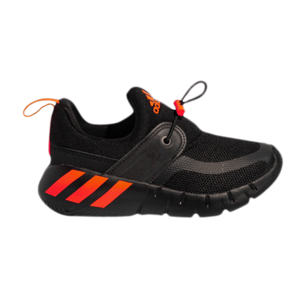 Кроссовки Adidas RapidaZen J 'Black Screaming Orange'