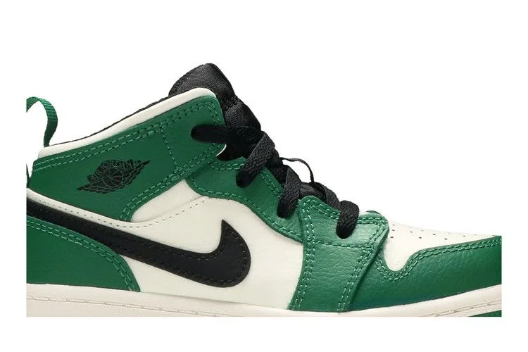 Кроссовки Air Jordan 1 Mid SE TD 'Pine Green'