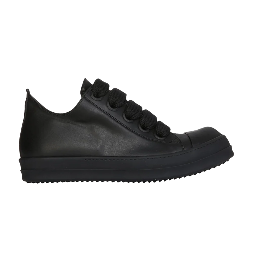 Кроссовки Rick Owens Lido Jumbo Laced Sneaker Low 'Black'