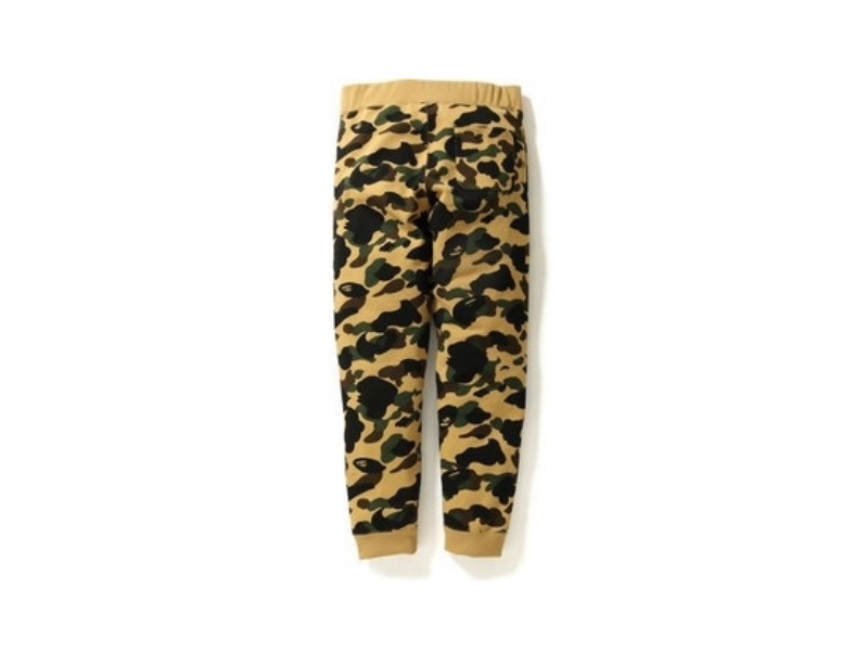 Спортивные штаны BAPE 1st Camo Shark Slim Sweat Pants Yellow