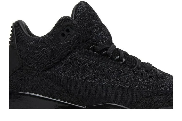 Кроссовки Air Jordan 3 Retro Flyknit 'Black'