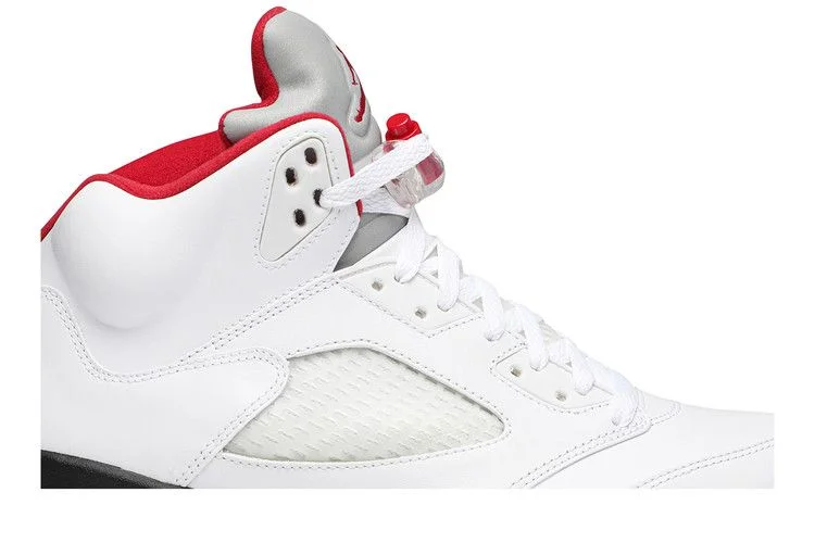 Кроссовки Air Jordan 5 Retro 'White Fire Red' 2013