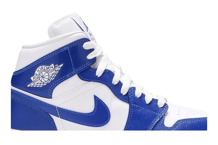 Кроссовки Wmns Air Jordan 1 Mid 'Kentucky Blue'