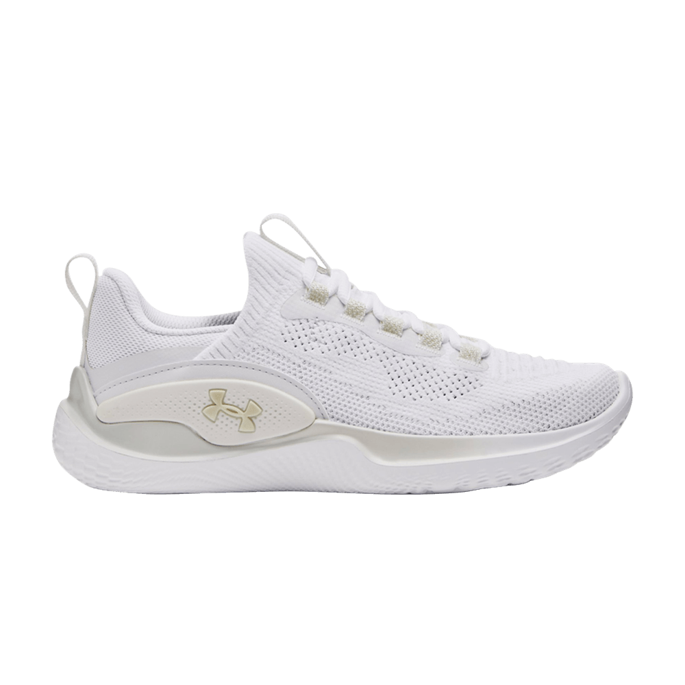 Кроссовки Under Armour Wmns Flow Dynamic 'White Metallic Gold'