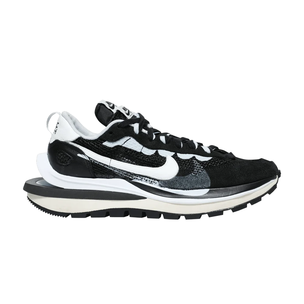 Кроссовки sacai x Nike VaporWaffle 'Black White'