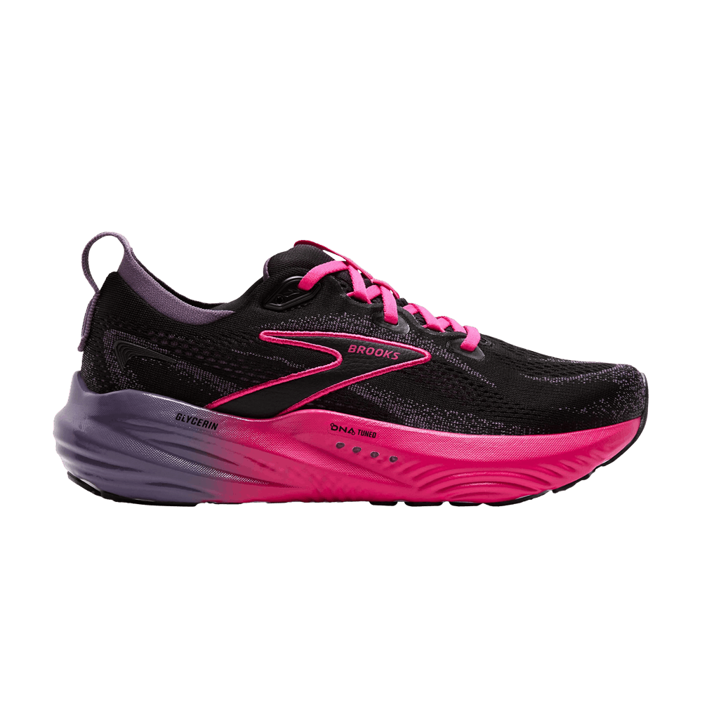 Кроссовки Brooks Wmns Glycerin 22 'Black Montana Fuchsia'