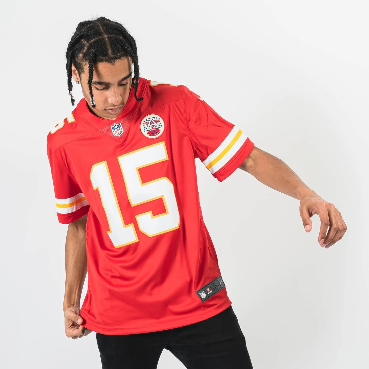 Футболка Nike Patrick Mahomes Kansas City Chiefs Home NFL Game Jersey