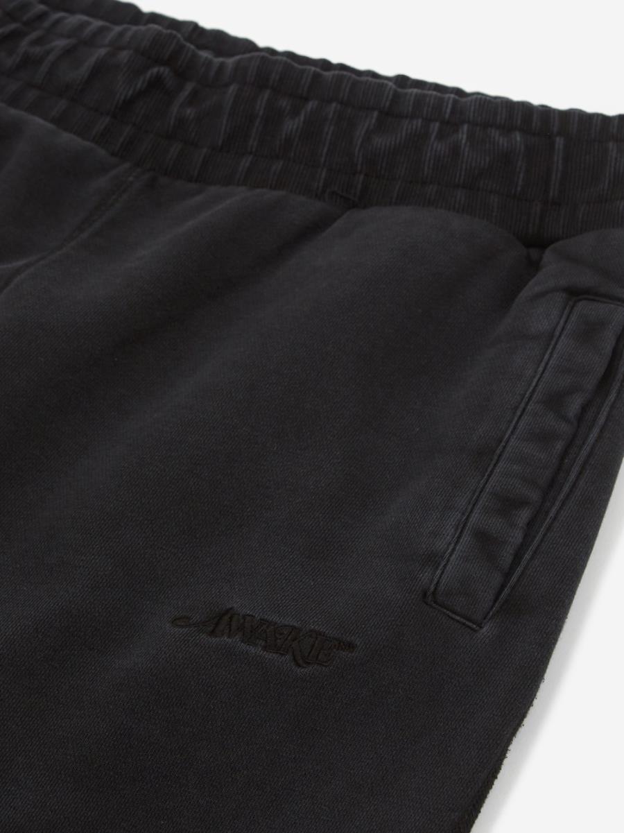 Спортивные штаны Awake Embroidered Logo Sweatpants Washed Black