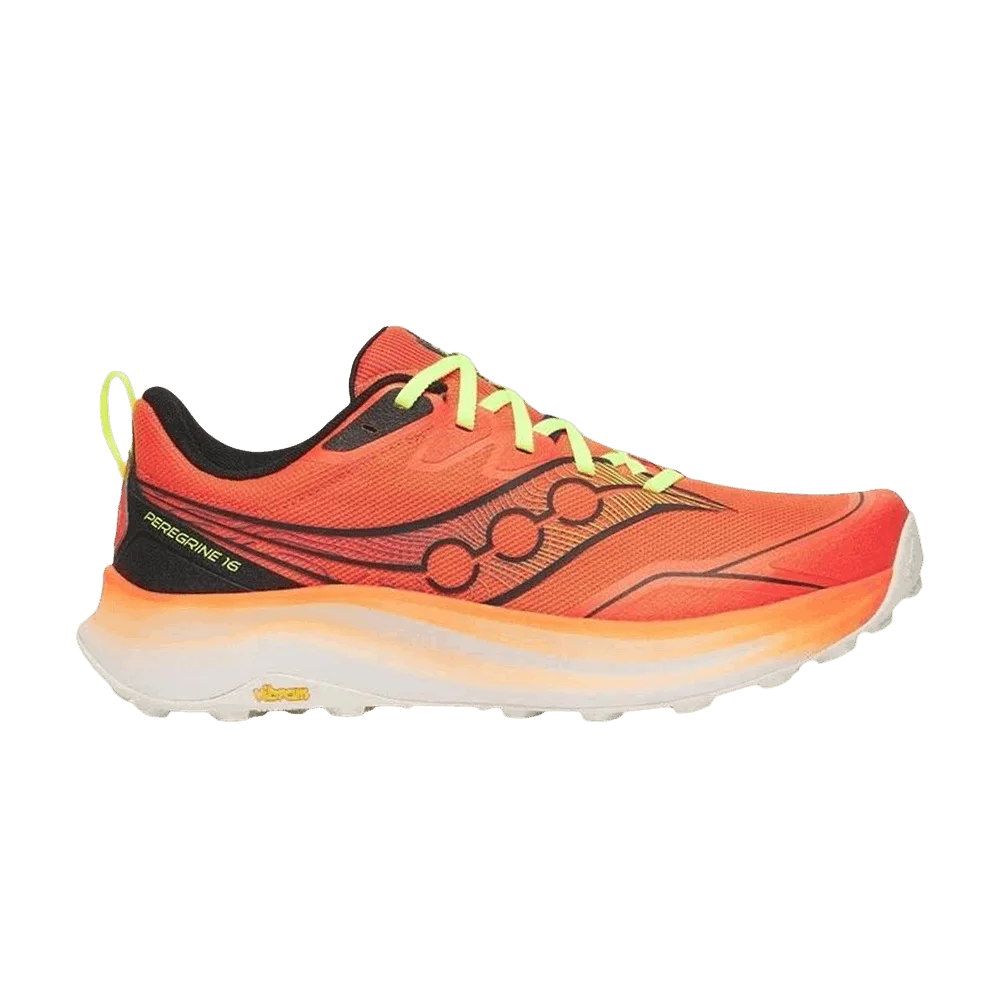 Кроссовки Saucony Peregrine 16 'Fire Black'