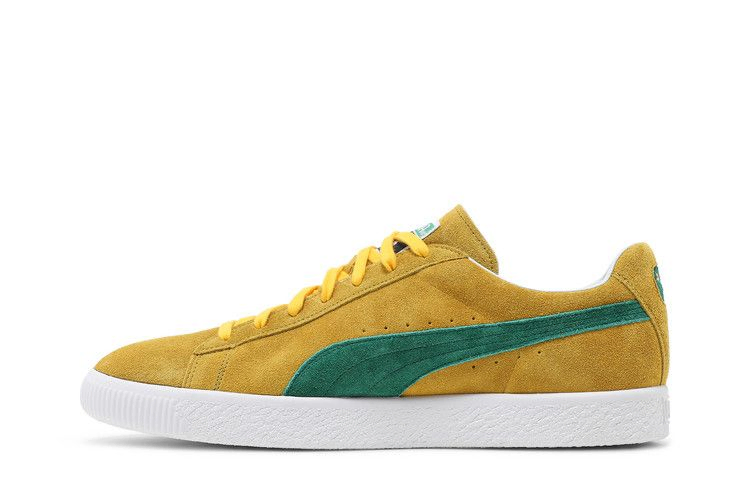 Кроссовки Puma Suede Vintage Retro Made In Japan 'Spectra Yellow Amazon Green'