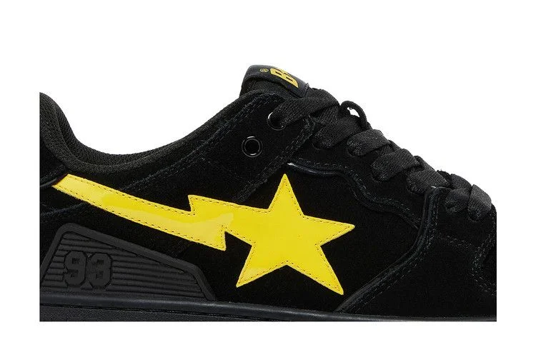 Кроссовки BAPE Sk8 Sta 'Black Electric Yellow'