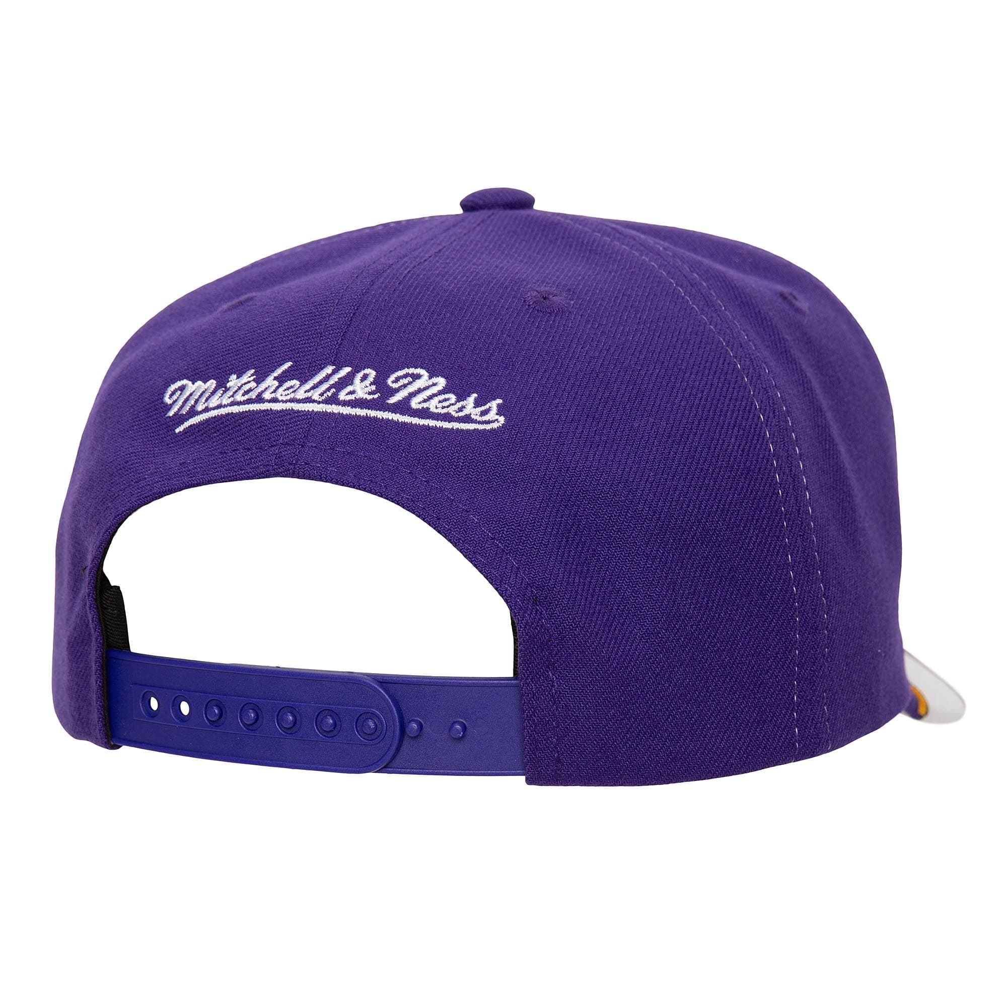 Бейсболка Mitchell & Ness Turn and Burn Pro Snapback Los Angeles Lakers Hat