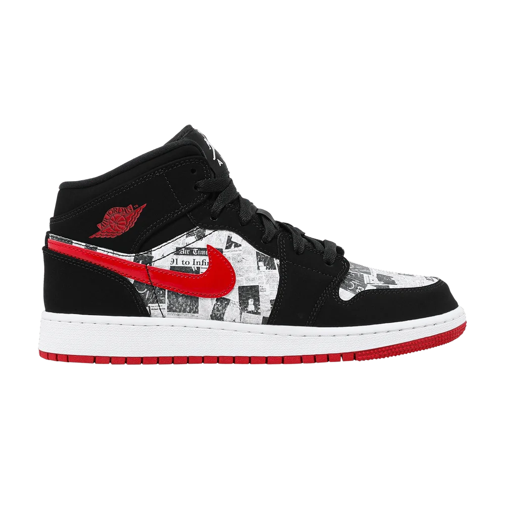 Krossovki-Air-Jordan-1-Mid-SE-GS-Newspaper-Air-Times