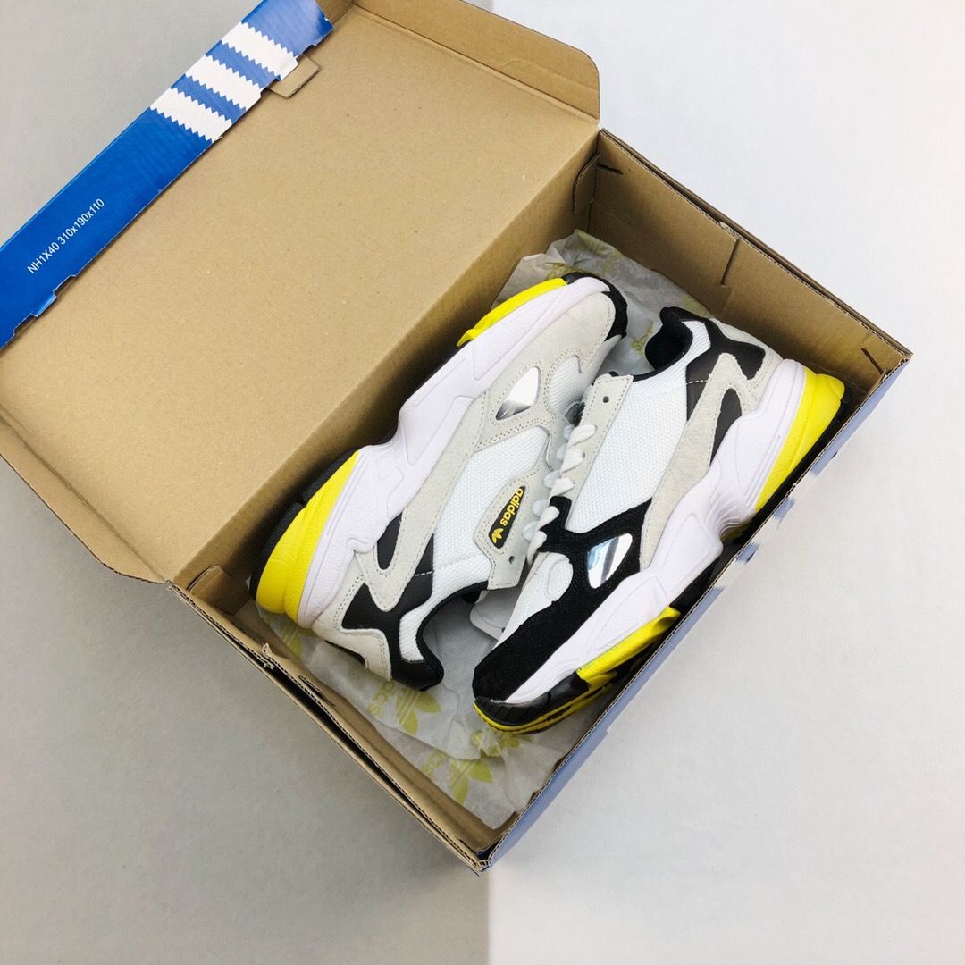 Кроссовки size? x adidas Falcon Acid House
