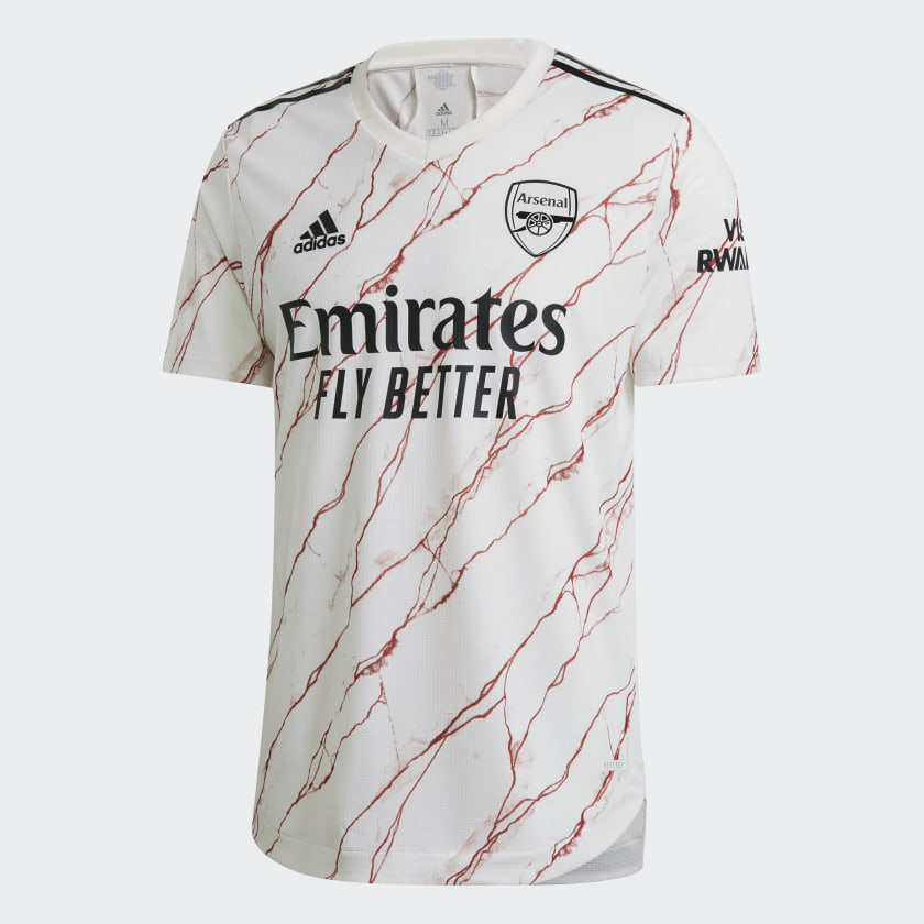 Футболка adidas Arsenal 20/21 Authentic Away Shirt Jersey White