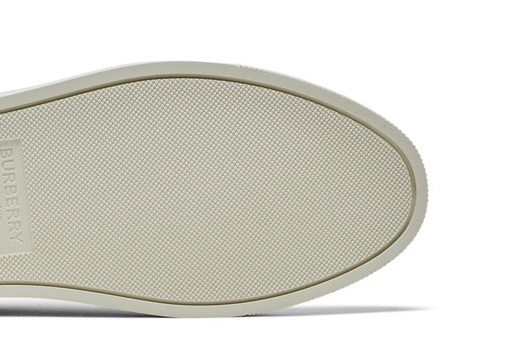 Кроссовки Burberry Check Panelled Sneakers 'Natural White Archive Beige'