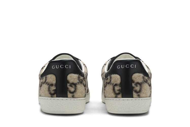 Кроссовки Gucci GG Wool Ace 'Beige'