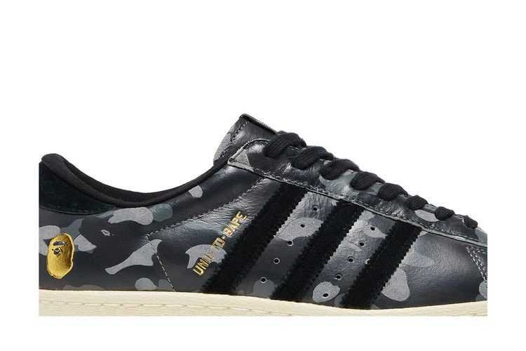 Кроссовки A Bathing Ape x Undeafeated x adidas Superstar 80s 'Black Camo'