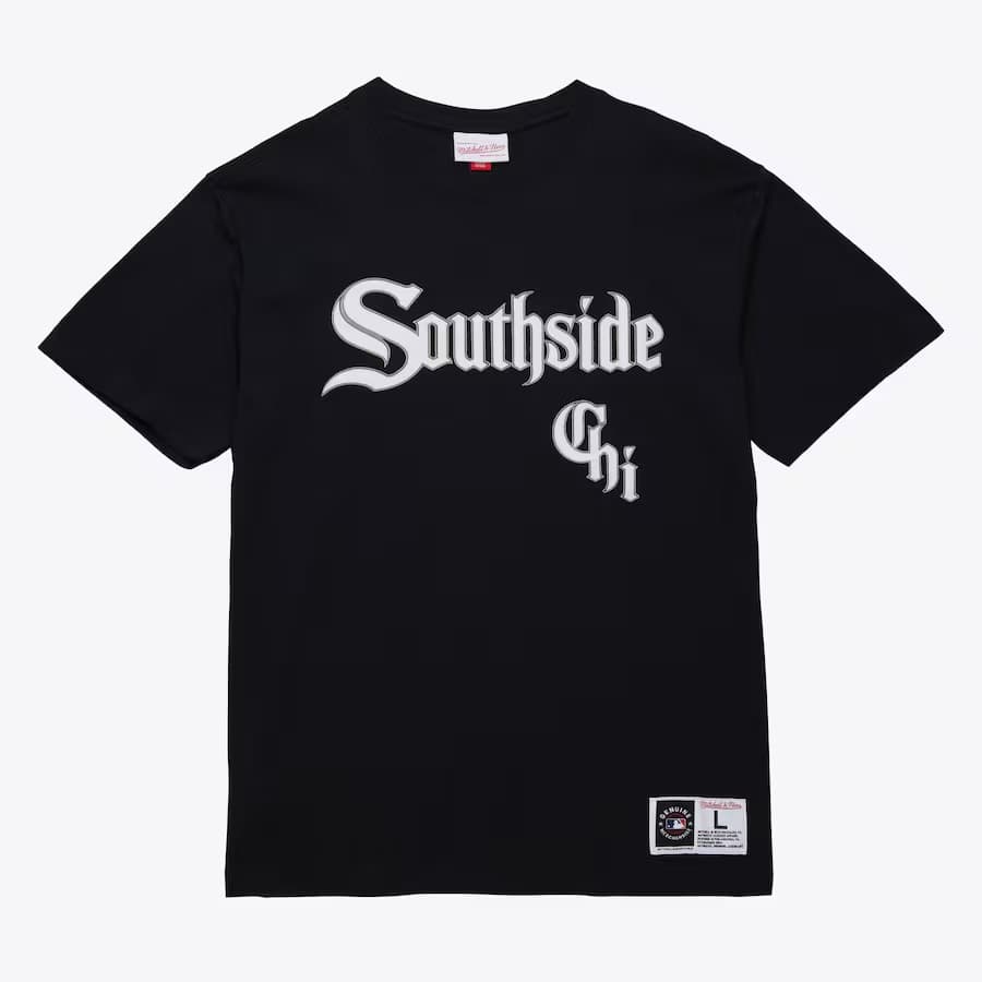 Футболка Mitchell & Ness Black Chicago White Sox City Connect Premium T-Shirt