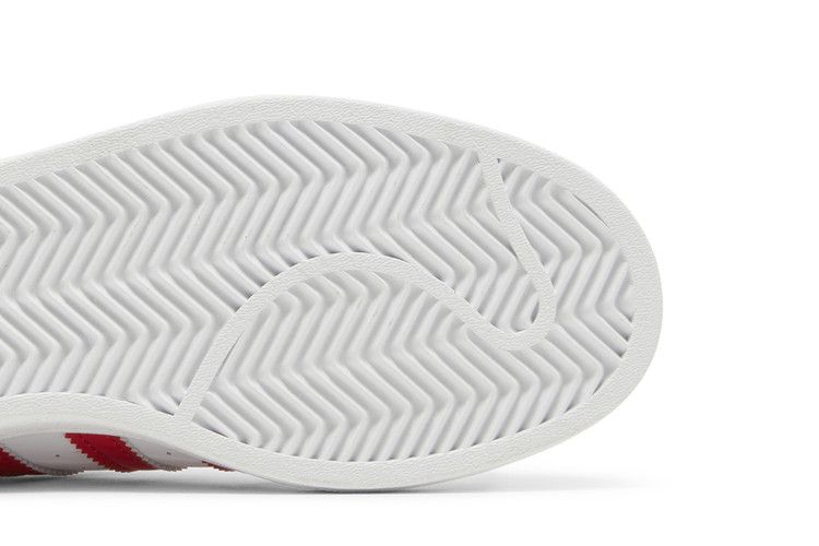Кроссовки Adidas Superstar J 'White Vivid Red'