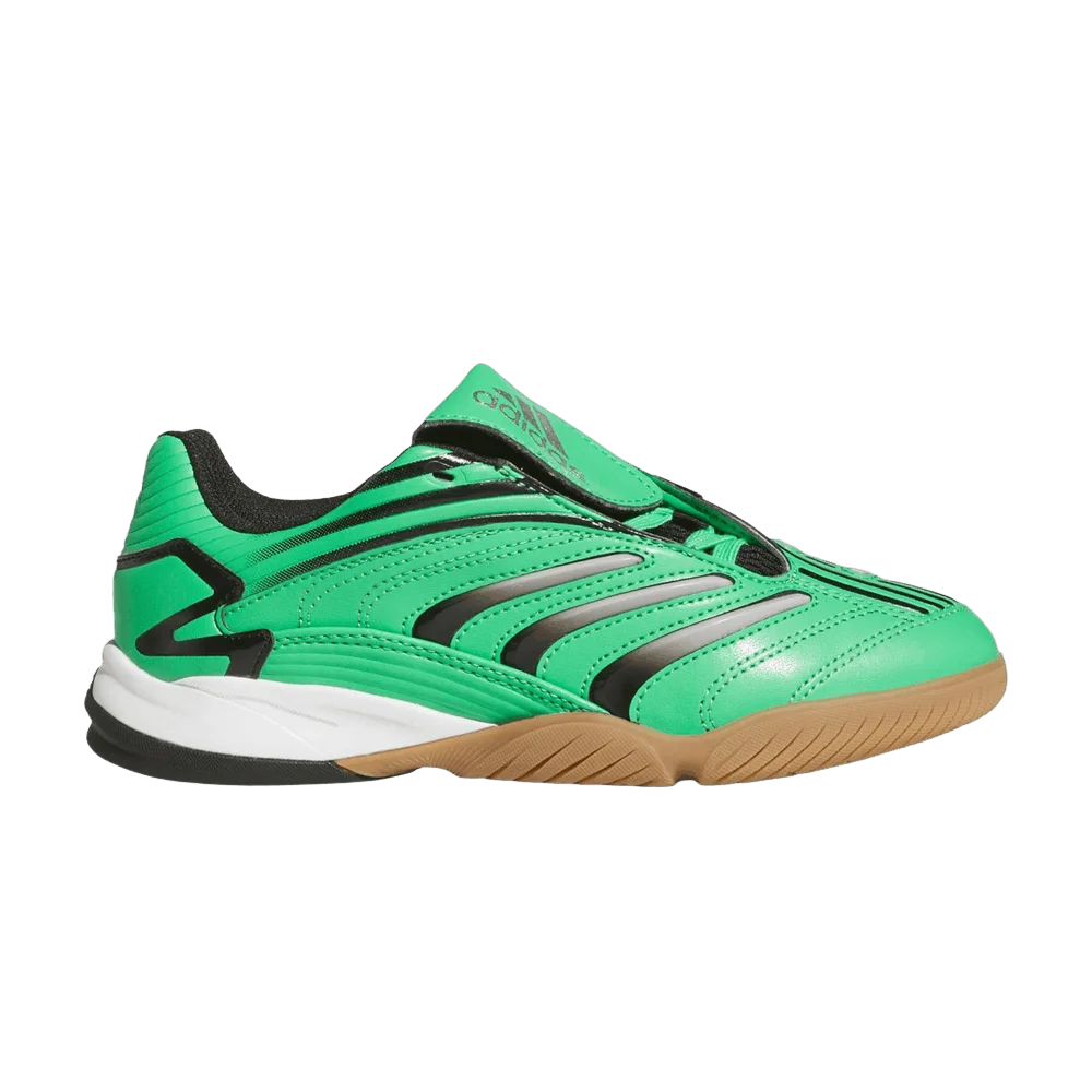 Krossovki-adidas-Predator-Sala-GS-Semi-Screaming-Green-Core-Black
