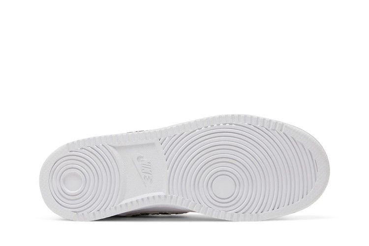 Кроссовки Nike Wmns Court Vision Low 'Leopard Swoosh - White'