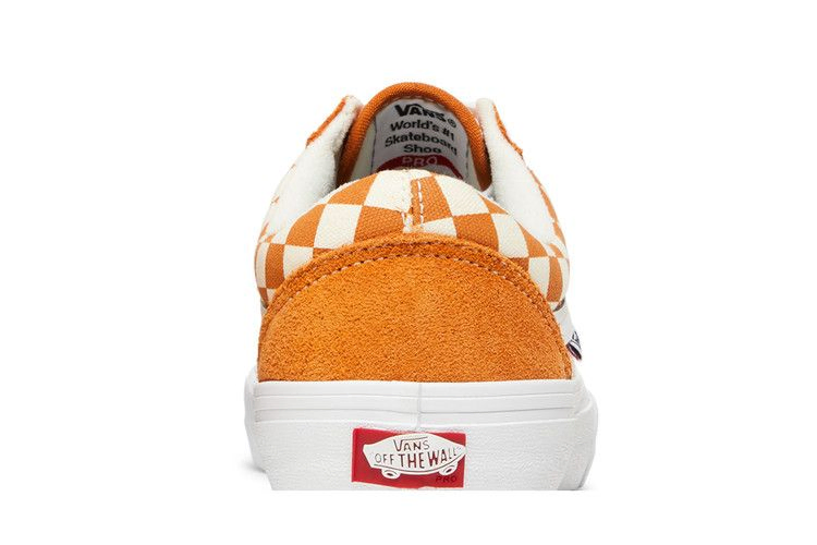 Кроссовки Vans Old Skool Pro 'Golden Oak Checkerboard'