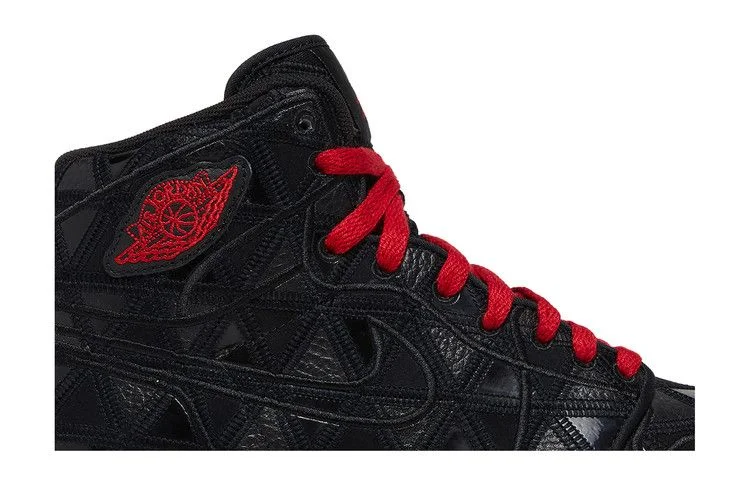 Кроссовки Air Jordan 1 J2K High 'Black Varsity Red'