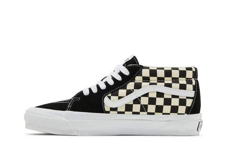 Кроссовки Vans Sk8-Mid Reissue 83 LX 'Checkerboard - Black'
