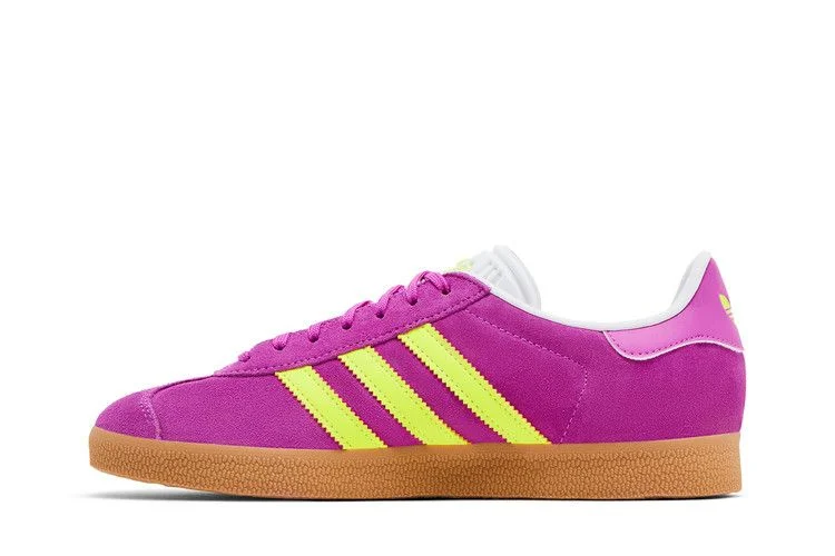 Кроссовки adidas Wmns Gazelle 'Purple Burst Solar Yellow'