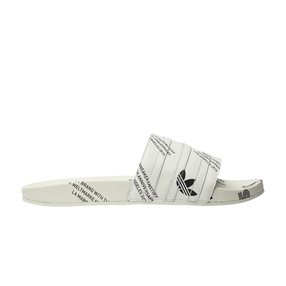 Sneakersnstuff x adidas Adilette Slide '20th Anniversary'