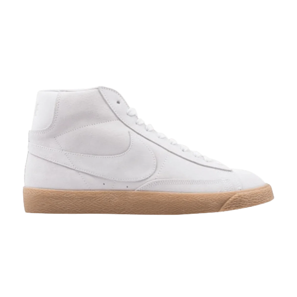 Krossovki-Nike-Blazer-Mid-PRM-White-Gum