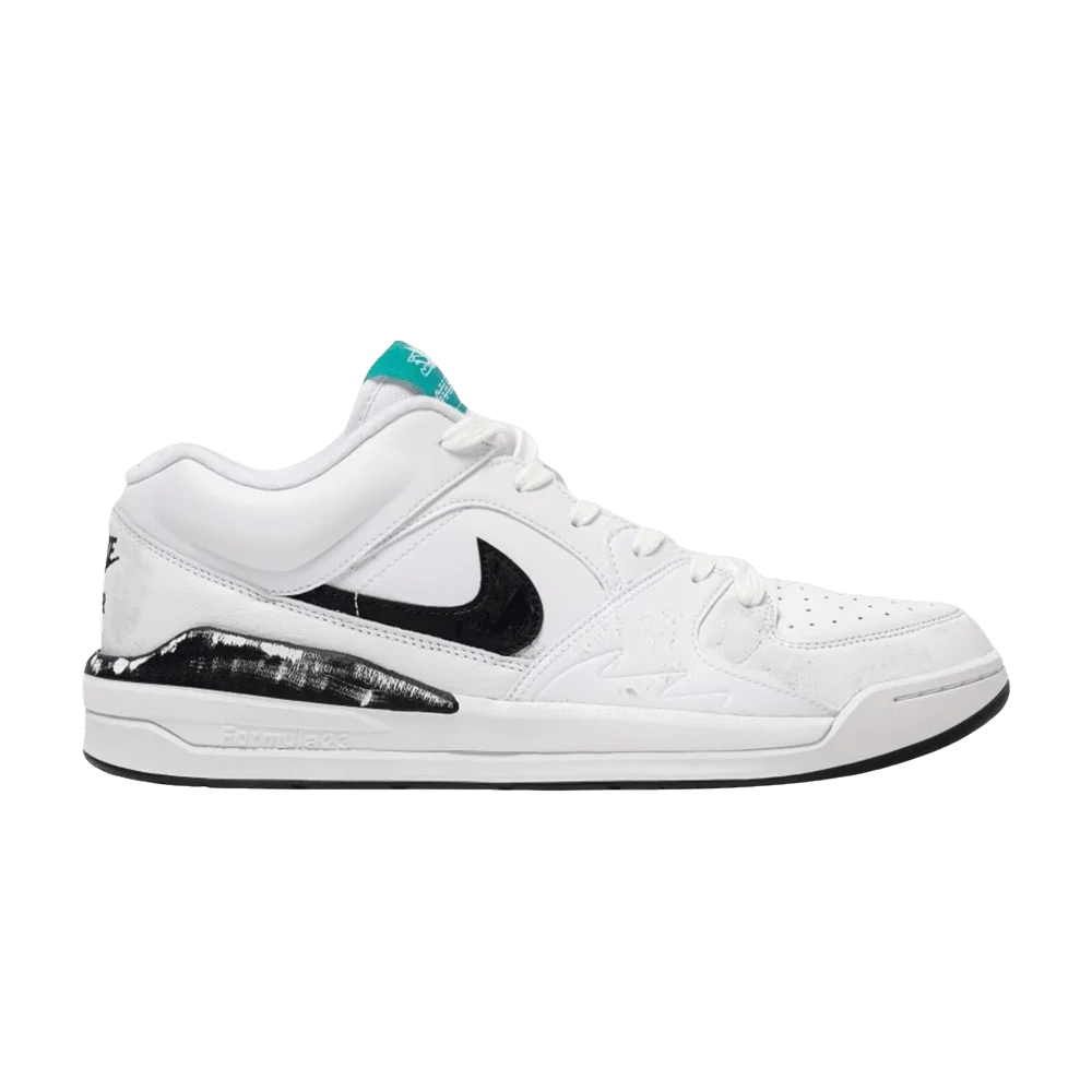 Кроссовки SoleFly x Formula 1 x Air Jordan Jordan Stadium 90 'Miami Grand Prix Pack - White Black'