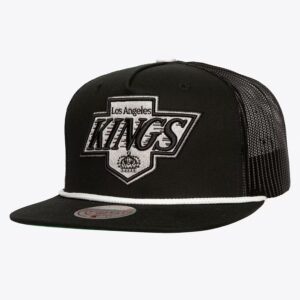 Mitchell-Ness-Black-Los-Angeles-Kings-Vintage-Roper-Trucker-Adjustable-Hat-300x300