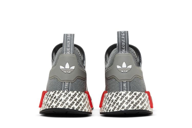 Кроссовки adidas NMD_R1 'Grey Vivid Red'
