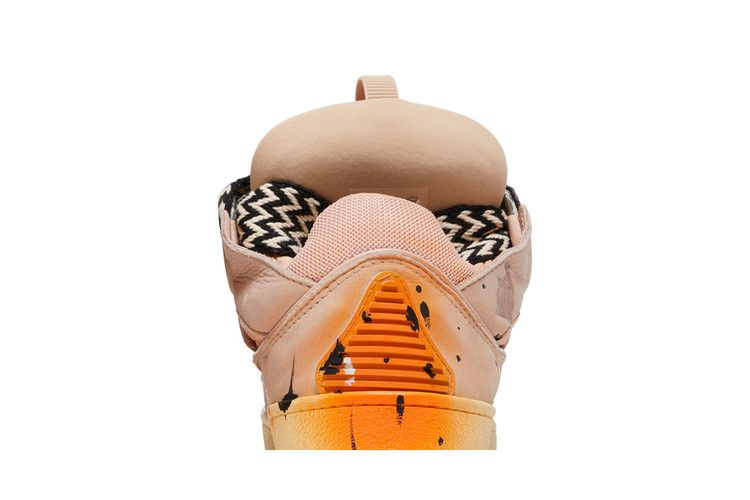 Кроссовки Gallery Dept. x Lanvin Curb Light Sneakers 'Paint Drip - Pale Pink'