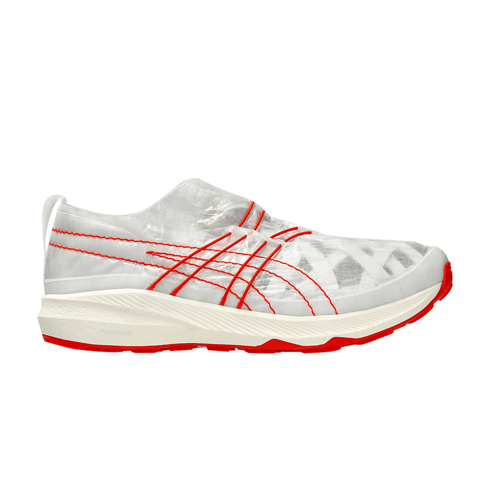 Кроссовки ASICS Kengo Kuma x Archisite ORU 'White Red'